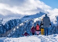 Verschneite Winterlandschaft auf der Hochwurzen | © Gerald Oberreiter