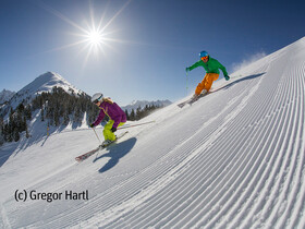 Top prepared slopes on the Planai. | © Gregor Hartl