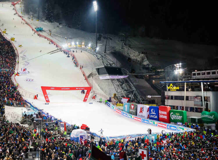 Der Planai Zielhang als Bühne für die Ski-Weltelite | © Daniel Scharinger