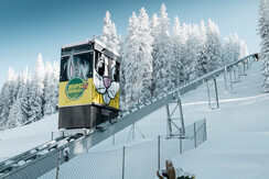 Der Hopsi-Express im Hopsi-Winterkinderland | © David Stocker