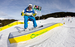 Lust auf Airtime? Dann besuch den Superpark Planai | © Qparks