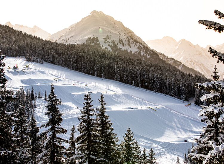 Blick auf den Superpark Planai in Schladming - Planai & Hochwurzen | © Roland Haschka