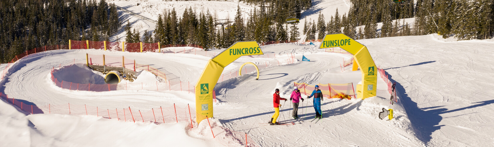 Viel Spaß auf den Funslope & Funcross Strecken Planai | © Josh Absenger