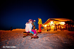 Night  tobogganing Hochwurzen! | © Tom Lamm