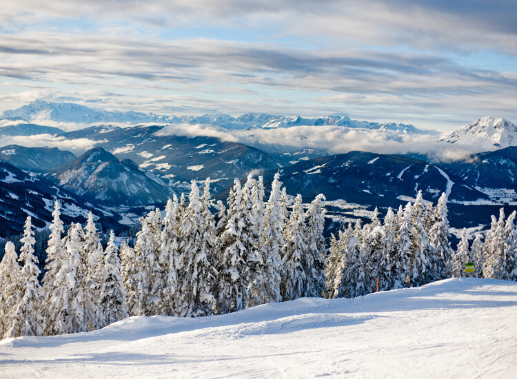 Verschneite Winterlandschaft auf der Planai | © Tom Lamm