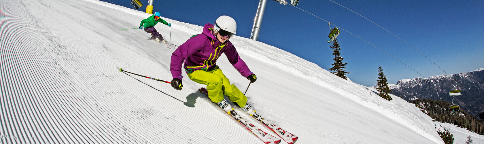 Skiing with the Ski amadé seasonal ticket - Planai & Hochwurzen | © Gregor Hartl