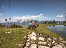 Biken auf der Schladminger Planai | © Roland Haschka