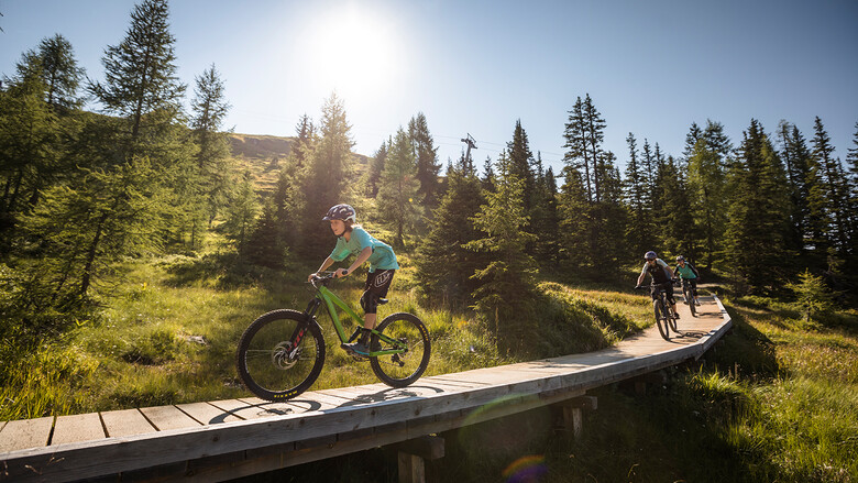 Flowline im Bikepark Schladming | © Tom Lamm