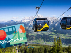 Mit dem KlimaTicket die Planai Seilbahn günstiger nutzen | © Josh Absenger/One Mobility Ticketing GmbH